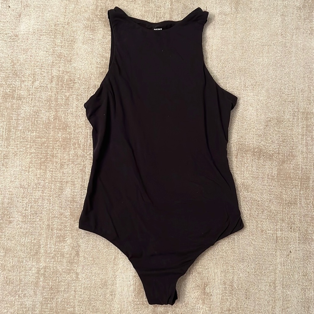 Skims Black Bodysuit Size M